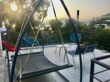 Gîte pour 4 personnes, avec vue et balcon dans Port des Oursinières