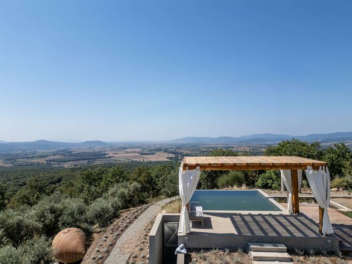 Ferienhaus mit Meerblick für 10 Personen, mit Terrasse und Garten in der Toskana - 4