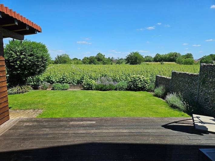 Ferienhaus für 6 Personen, mit Balkon und Terrasse sowie Garten in Edesheim