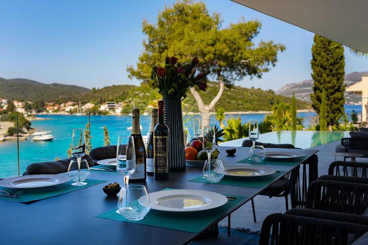 Vakantiehuis voor 8 personen op Korcula