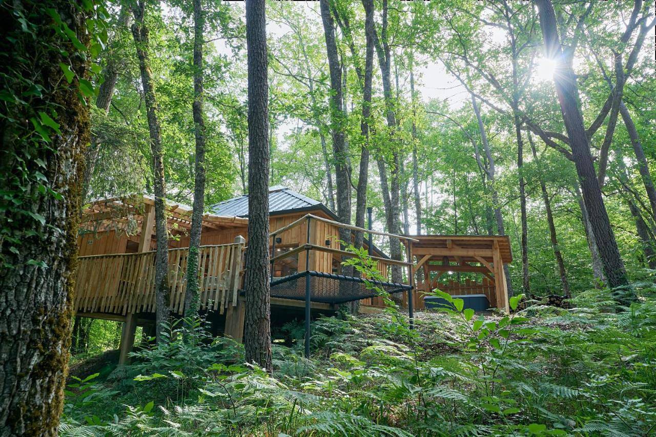 Nid'en'Ô cabanes et spa Lot et Dordogne in Lamothe-Fénelon, Quercy
