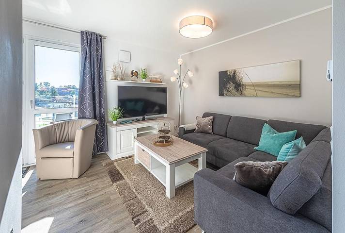 Ferienwohnung für 4 Personen, mit Seeblick und Balkon an der Müritz - 2