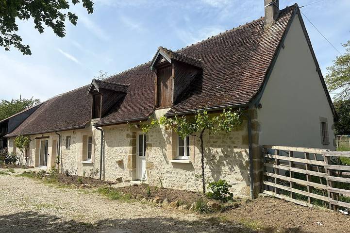 Gîte pour 6 personnes, avec jardin