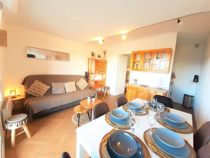 Studio entier, Studio Cabine 6 Pers, Balcon, Proche Pistes - Saint-Lary-Soulan in Saint-Lary-Soulan, Parc national des Pyrénées