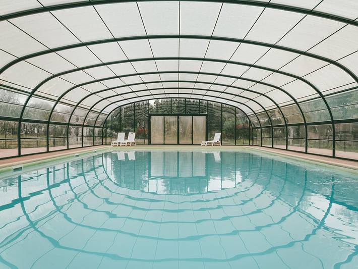 Maison de vacances pour 4 personnes, avec jardin ainsi que piscine et terrasse, animaux acceptés
