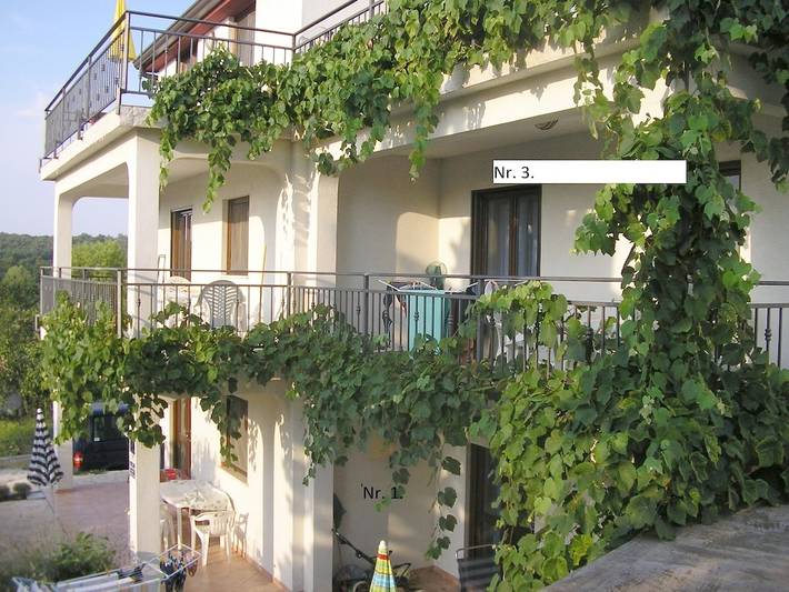 Ferienwohnung für 4 Personen, mit Balkon in Funtana