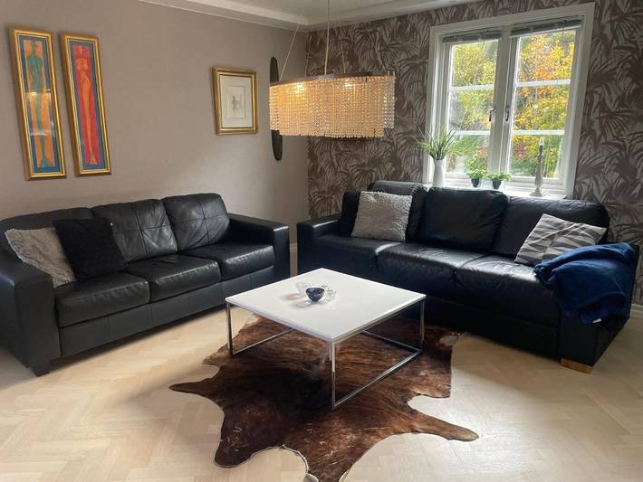 Ferienhaus für 5 Personen, mit Whirlpool und Terrasse sowie Garten und Ausblick in Uddevalla