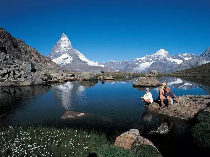 Chalet pour 6 personnes, avec piscine ainsi que sauna et jardin à Zermatt - 4