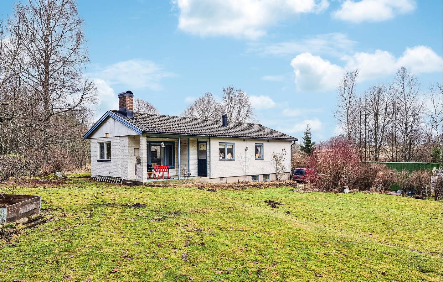 Ferienhaus für 5 Personen mit Garten in Vargarda, Västergötland