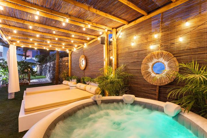 Casa rural para 12 personas, con Balcón y Jacuzzi además de Terraza y Jardín en Fasnia - 2
