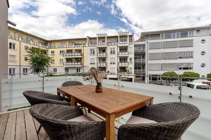 Ganze Wohnung, Ferienwohnung "Km Style 5" mit Balkon und Wlan in Wiehre (Freiburg), Freiburg