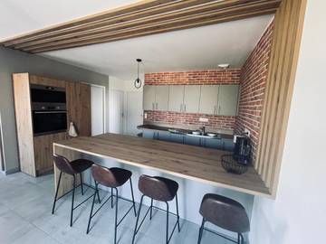 Gîte pour 4 personnes, avec jardin et vue à Mésanger