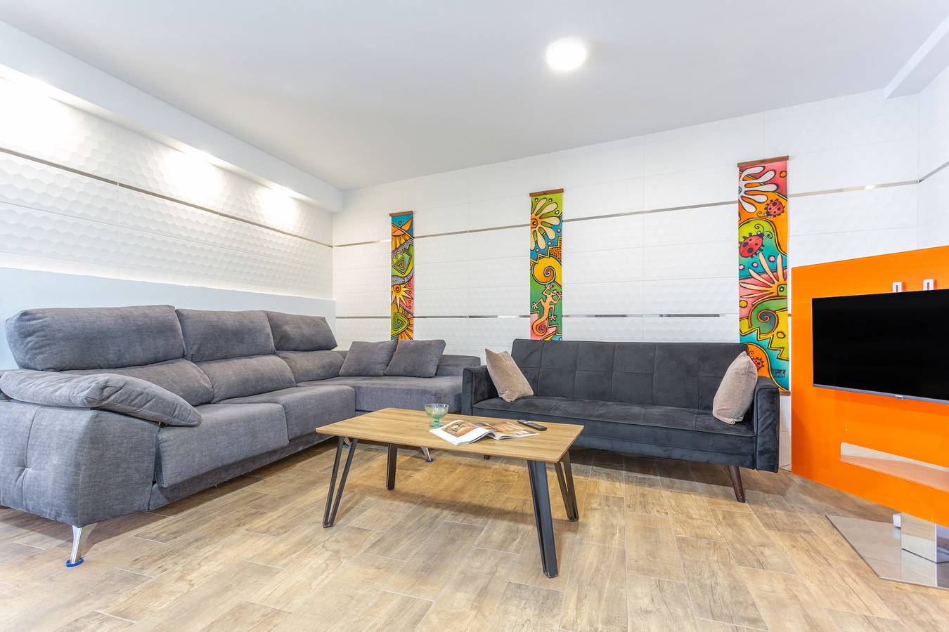 Apartamento entero, Apartamento de vacaciones 'Las Palmeras' con terraza compartida in Güímar, Tenerife Sur