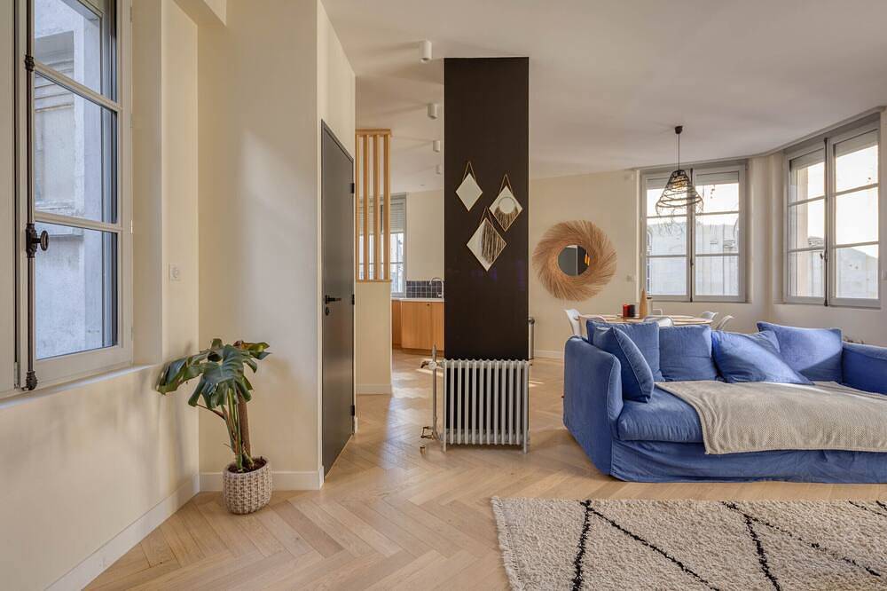 Entire apartment, Spacious appartment in the heart of Angers - 6 Pax in Angers, Angers region