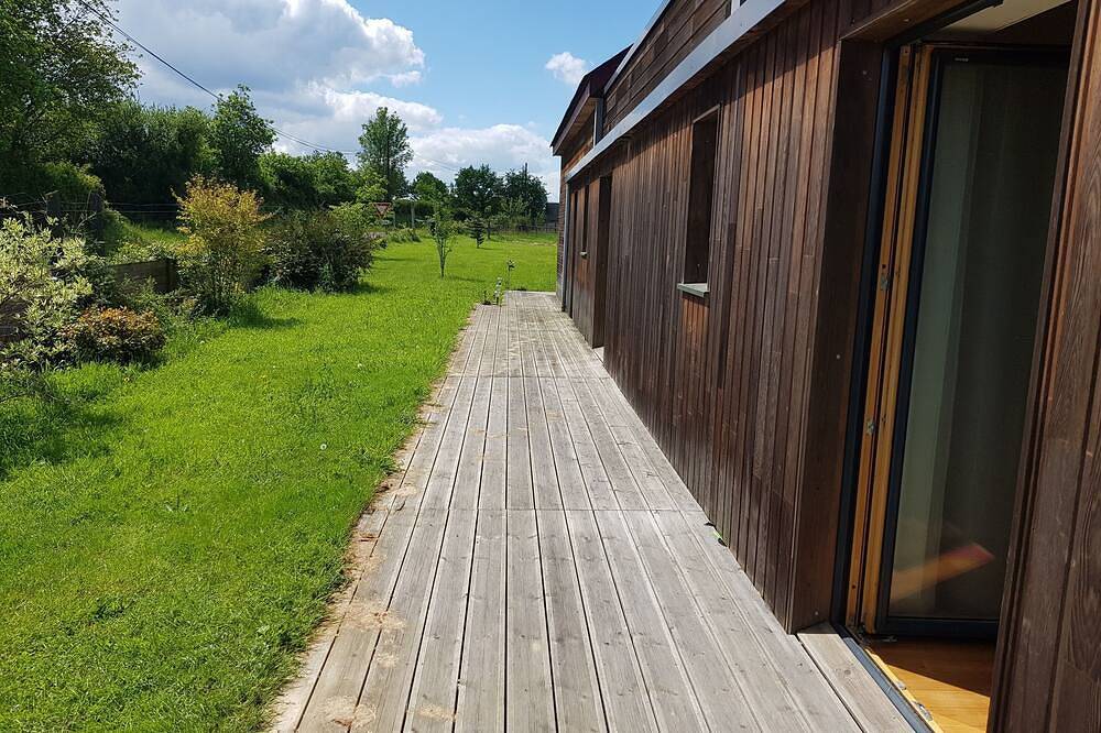 Appartement entier, Au p'tit Venton (maison passive), en campagne a 1km du chemin du halage in La Jaille-Yvon, Région de Segré