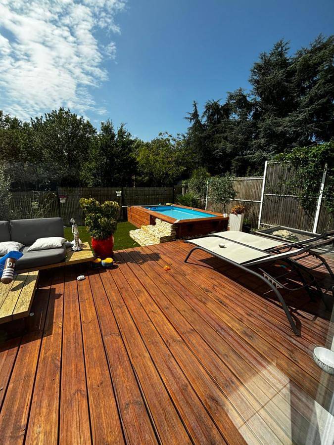 Villa pour 6 personnes, avec vue ainsi que terrasse et piscine, animaux acceptés à Toulouse - 3
