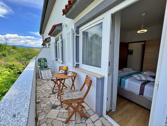 Ferienwohnung für 4 Personen, mit Balkon und Balkon/Terrasse - 1