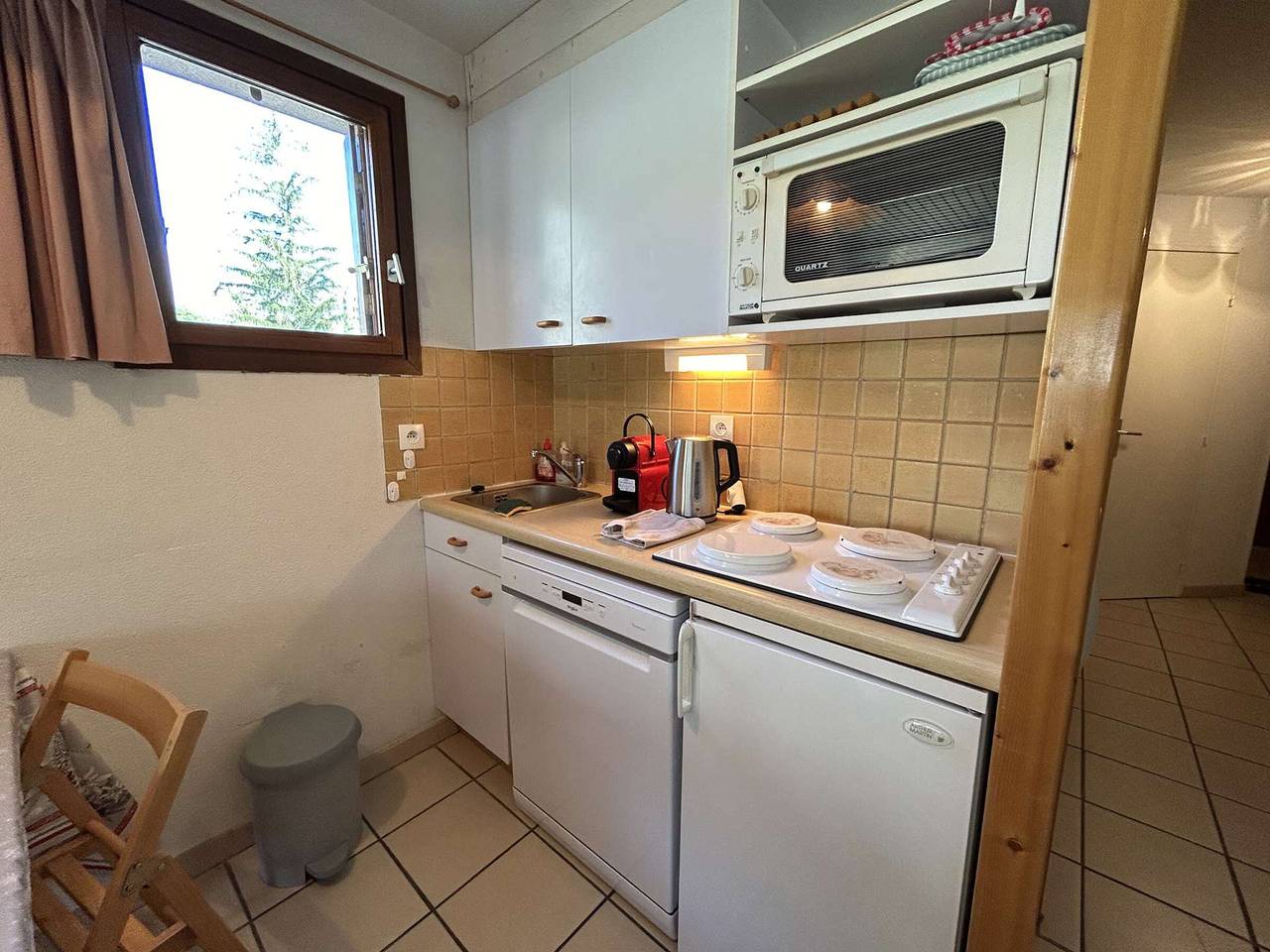 Apartamento entero, Luminoso apartamento de 2 piezas en Monêtier-les-Bains, cerca de pistas, con parking in Le Monêtier-les-Bains, Serre Chevalier