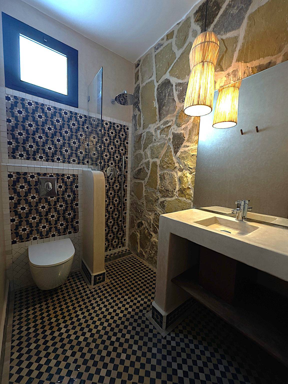 Stilvolles Zweibettzimmer mit eigenem Bad in Agadir in Agadir, Region Souss-Massa-Drâa