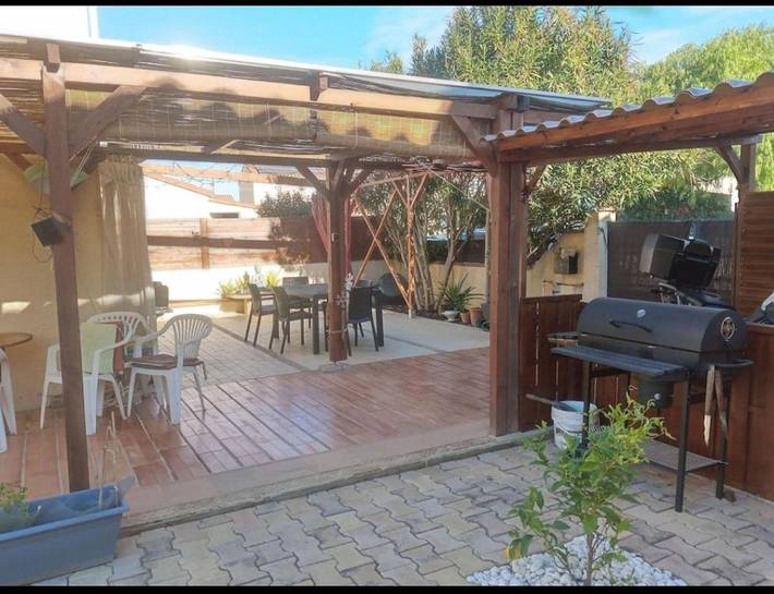 Location de vacances pour 5 personnes, avec jardin à Pollestres