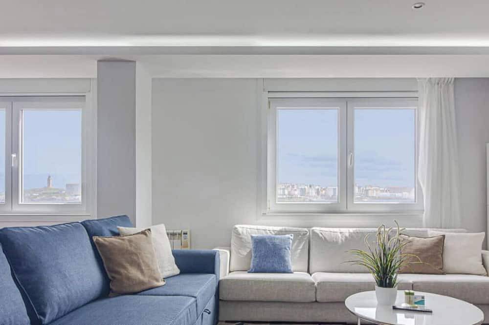 Apartamento entero, Riazor Ocean View Apartment in Praia de San Roque-Cetaria (La Coruña), La Coruña