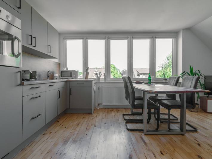 Ferienwohnung für 4 Personen, mit Terrasse und Garten, kinderfreundlich in Langenhorn - 2