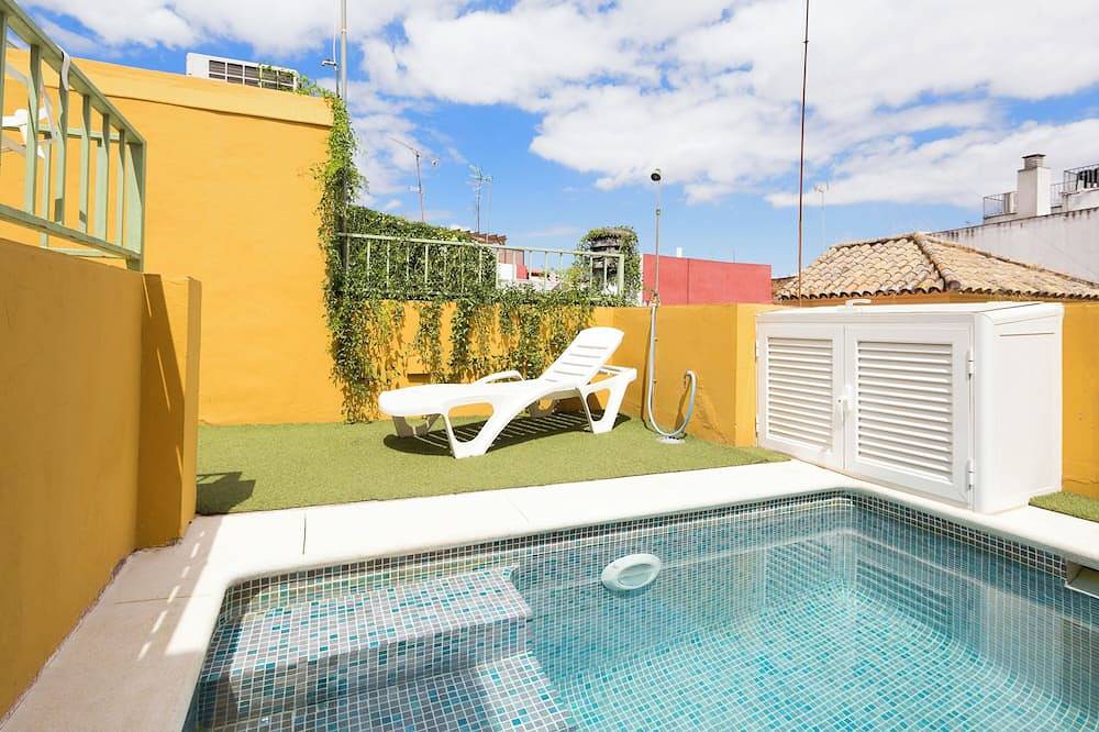 Entire apartment, Archeros Terrace. 1 bedroom, terrace and private pool in Casco Antiguo, Sevilla