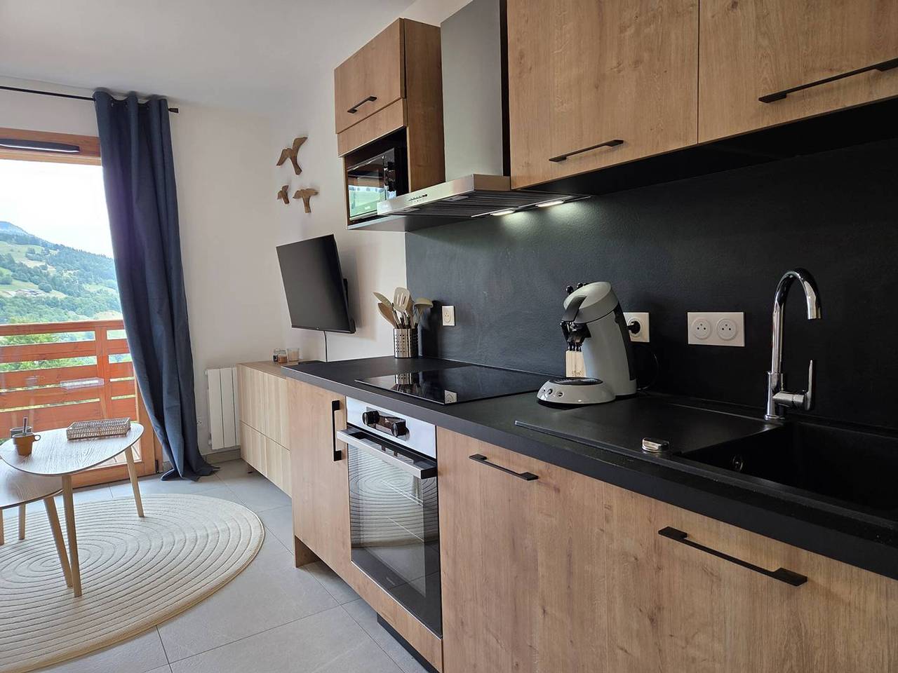 Appartement entier, Charmant T2 Valmorel, balcon, parking couvert in Valmorel, Les Avanchers-Valmorel
