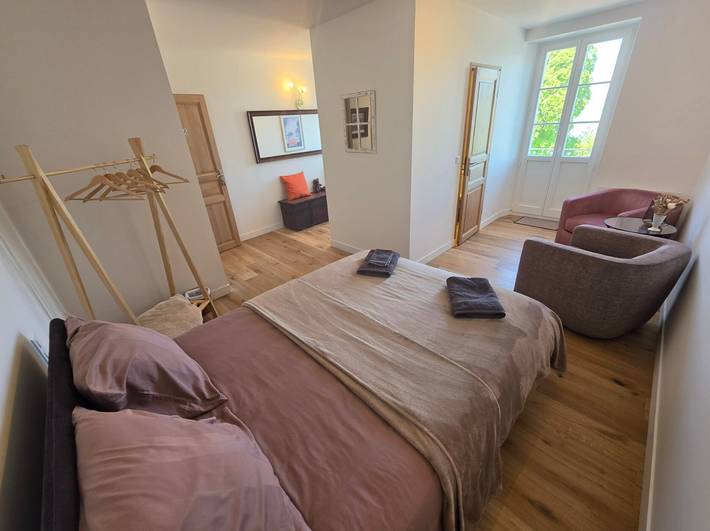 Chambre pour 2 personnes, avec vue sur le lac