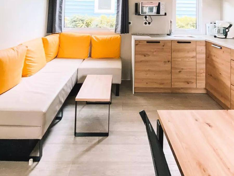 Camping Maeva Escapades de La Geres - Mobilhome 6 personnes - Toscane 33m² 6 personnes in Surgères, Région de Rochefort