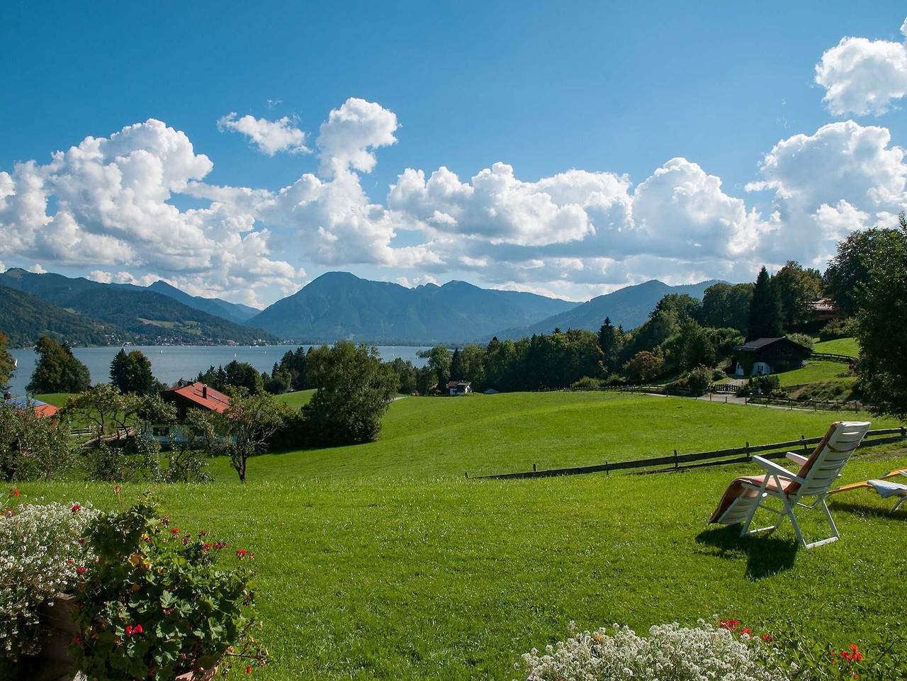 Gästehaus Unterreiterhof - Ferienwohnung Bauernrose klein in Bad Wiessee, Bayerische Alpen