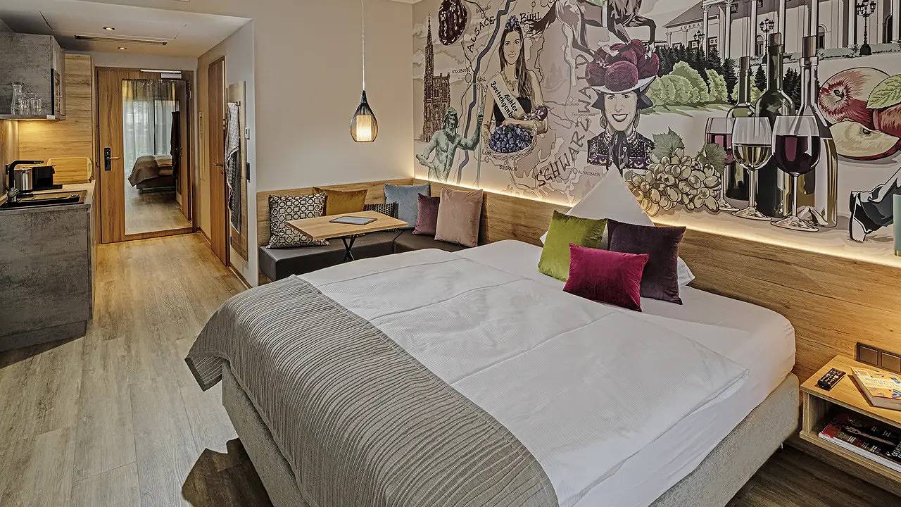 Ganze Wohnung, Appartement für 2 Personen (25 m²) in Bühl in Bühl, Mittlerer Schwarzwald