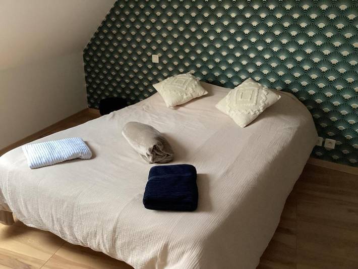 Appartement de vacances pour 2 personnes, avec jardin ainsi que vue et terrasse