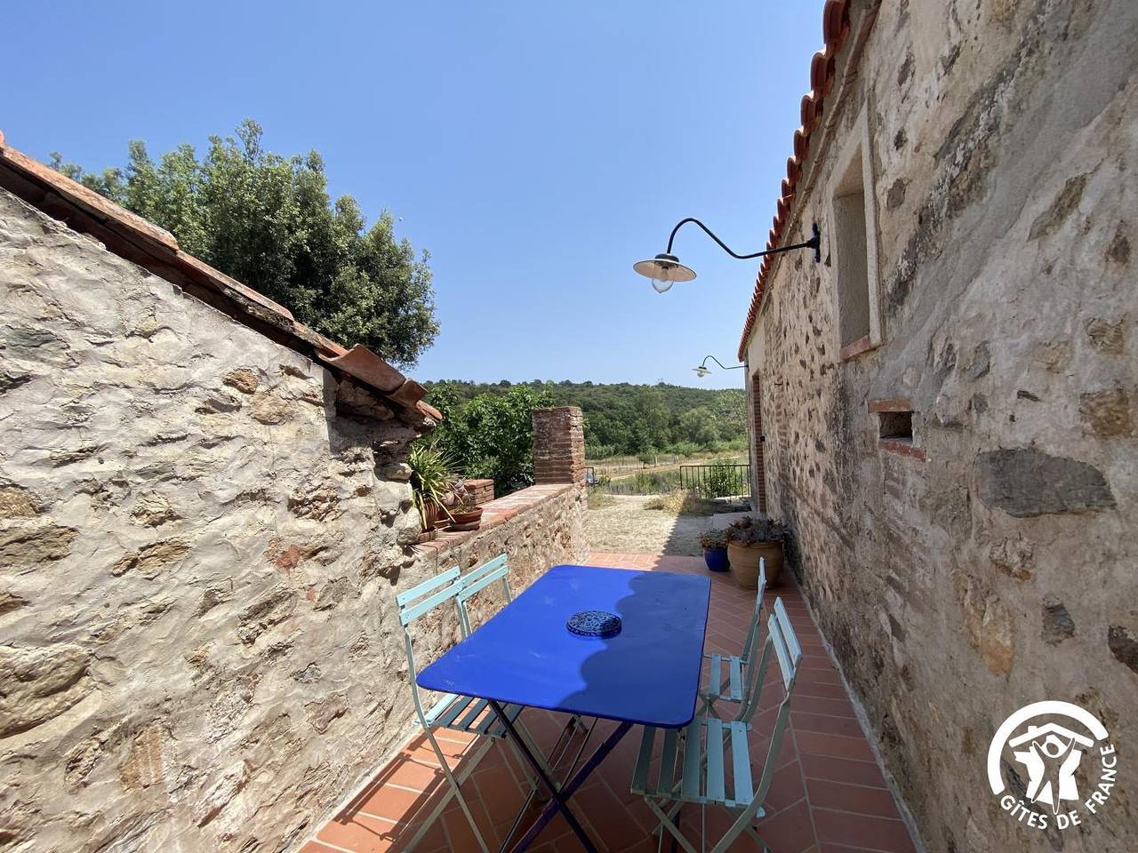Gîte für 2 Personen mit Garten in Vivès, Céret und Umgebung