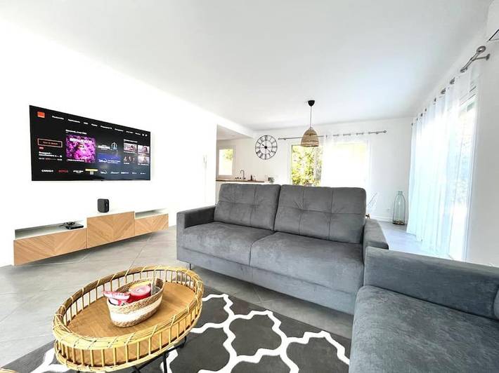 Villa pour 8 personnes, avec Balcon et Terrasse à Roquebrune-Cap-Martin