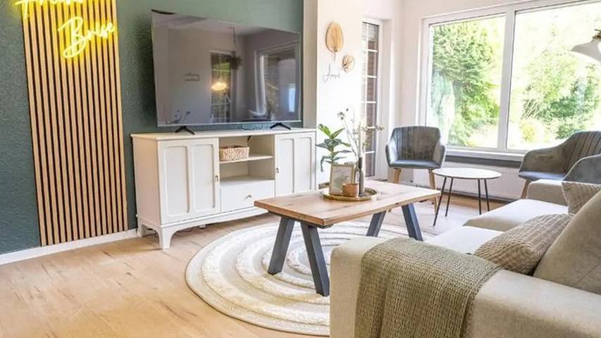 Ferienhaus für 7 Personen, mit Garten in Sande