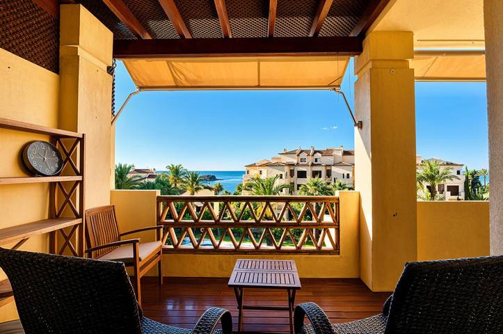Apartamento entero, Apartamento 'Villa Gadea 2-6' con vistas al mar, piscina comunitaria y Wi-Fi in Playa de L'Olla, Altea