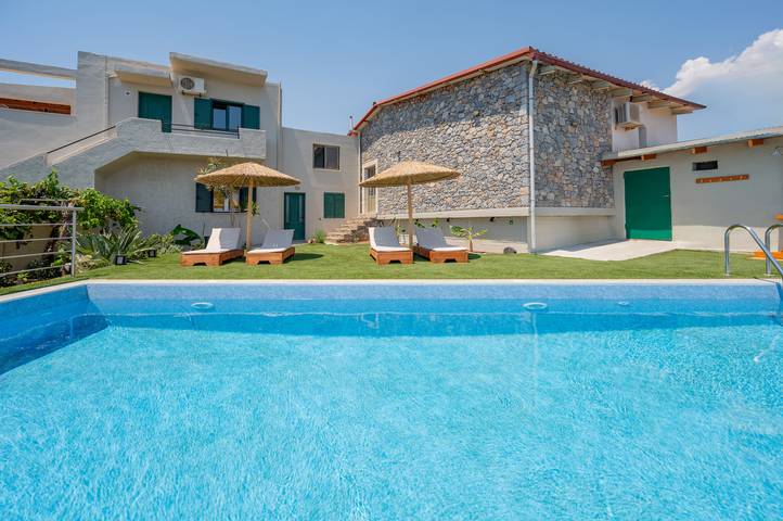 Ferienhaus mit Meerblick für 4 Personen, mit Pool und Garten auf Kreta - 4