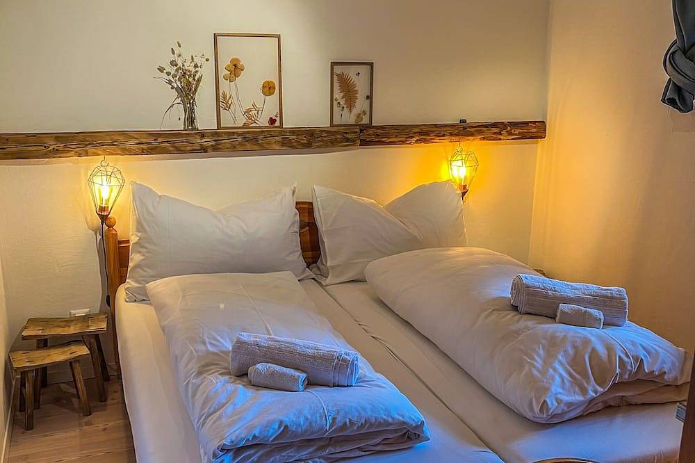 Ganze Wohnung, Ferienwohnung mit Panoramablick in die schweizer Berge in Surses, Albula