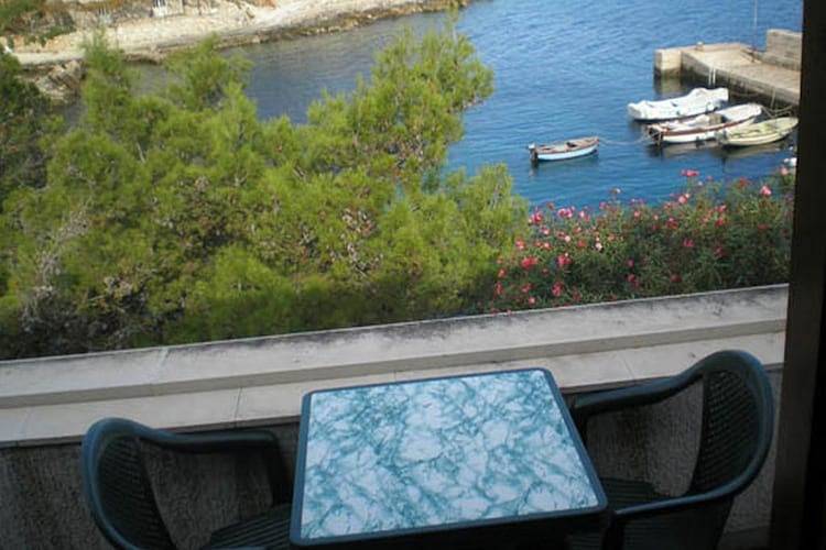 Ganze Wohnung, Guest House Hazdovac Rooms- Double Room with Balcony and Sea View in Mljet