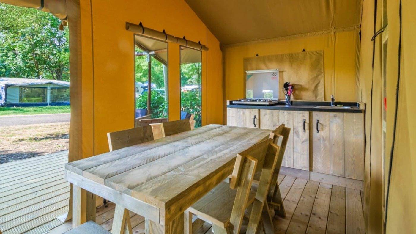 Zecamping 3* dog friendly locatif Bbq 5 pers in Sigean, Côte méditerranéenne (France)