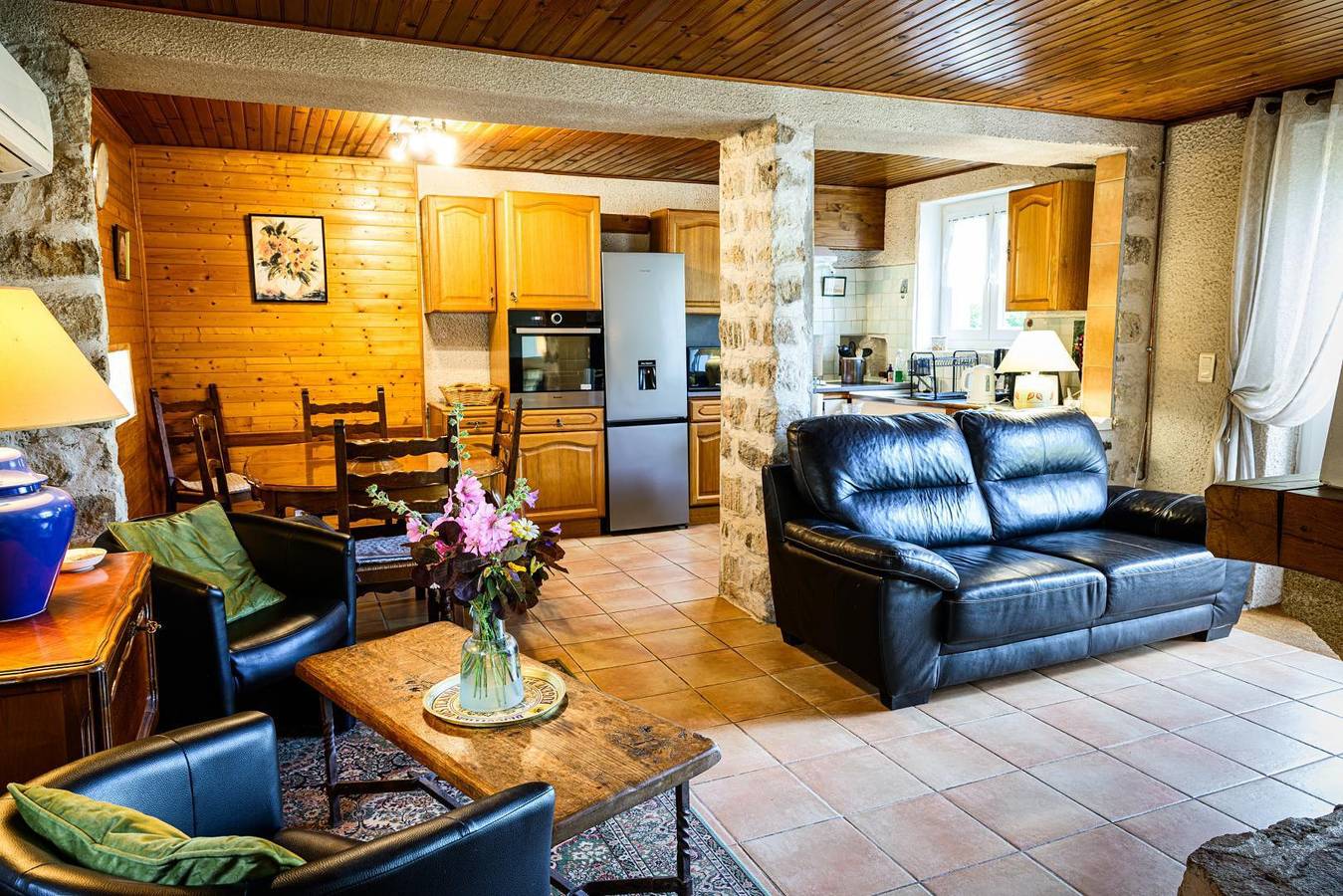 Gîte für 5 Personen mit Garten in Saint-Romain-sous-Gourdon, Region Chalon-sur-Saône