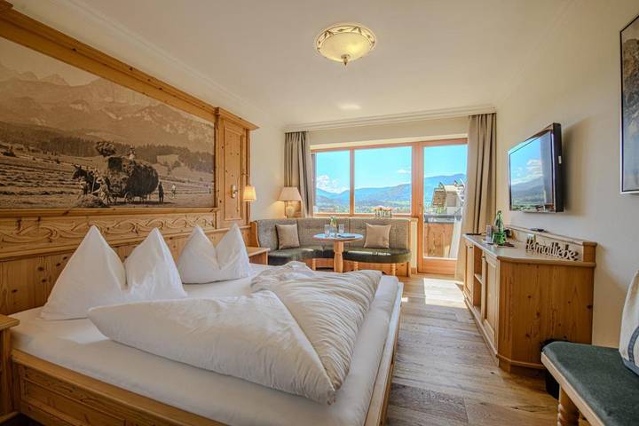 Hotel für 2 Personen, mit Pool und Garten sowie Sauna und Ausblick in Kössen - 4