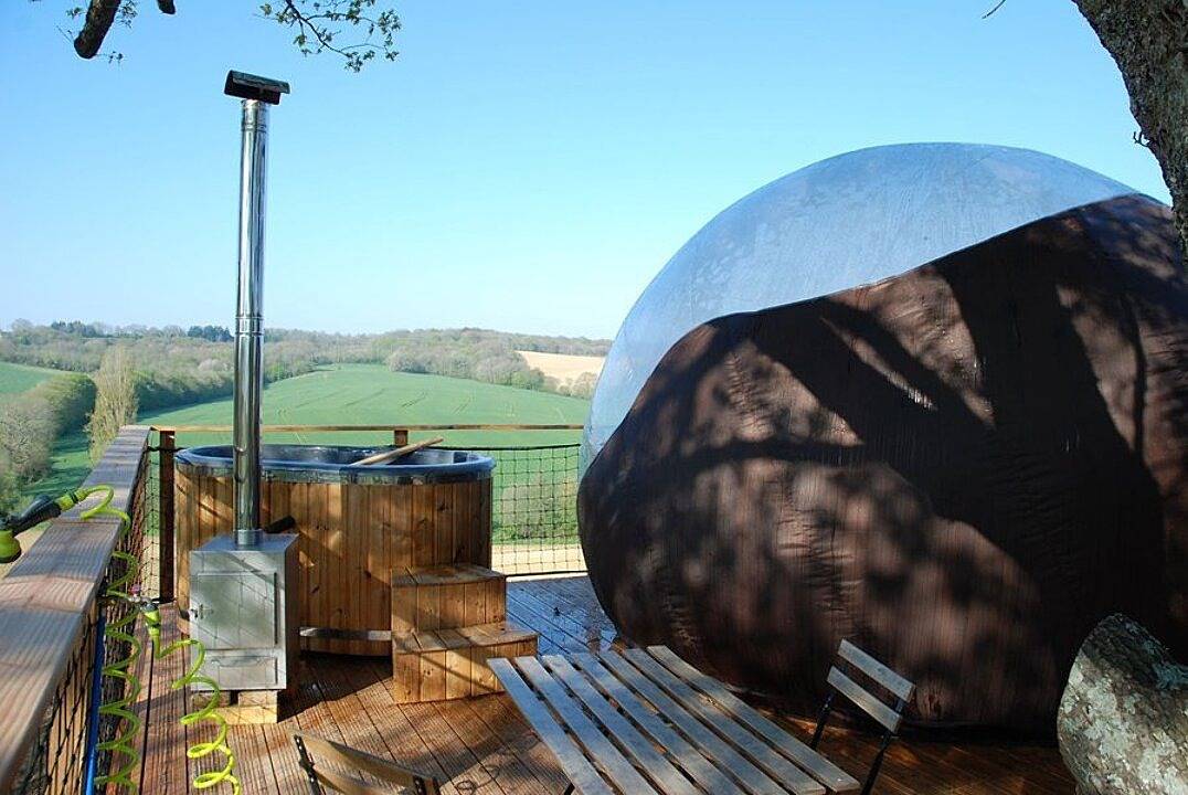 Nuit insolite dans une Bulle ou un Dôme dans le Gers - Bulle ou Dôme sous les étoiles in Margouët-Meymes, Gers