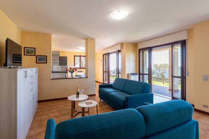 Ferienwohnung für 6 Personen, mit Garten in San Lorenzo al Mare