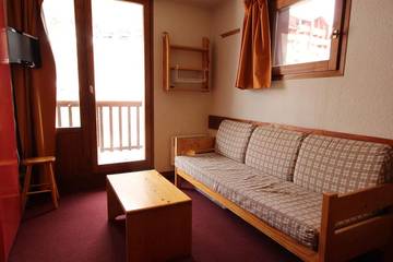 Gîte pour 4 personnes, avec balcon dans Station De Peisey Vallandry