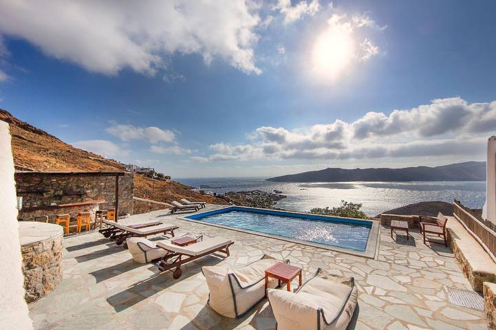 Ferienhaus für 13 Personen, mit Terrasse und Garten auf Mykonos