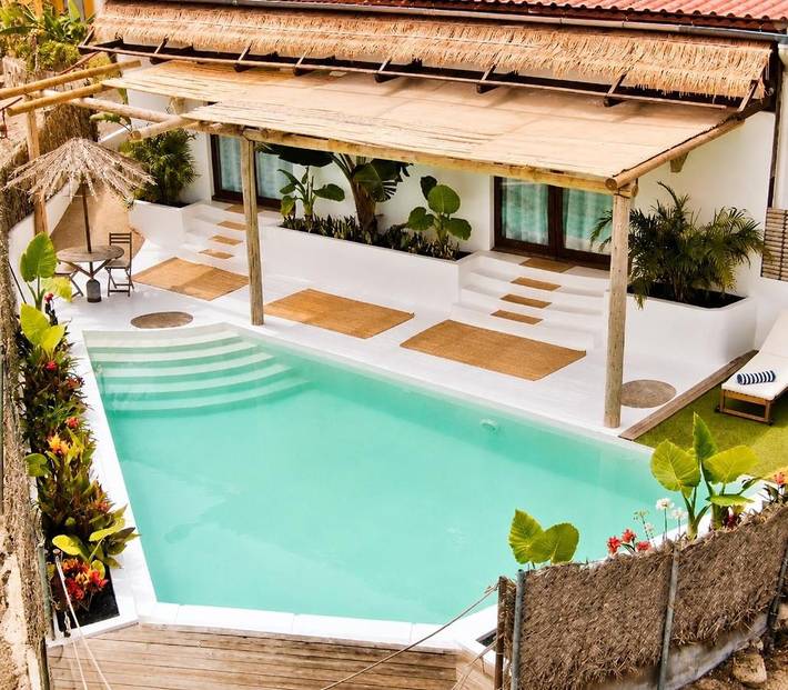 Chalet para 4 personas, con Terraza y Jardín además de Piscina y Vistas en Firgas