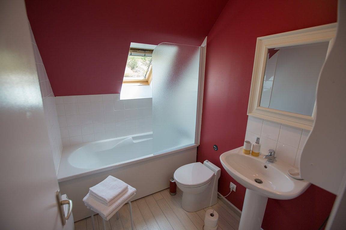 Chambres d'hôtes la Volière la Hague - Chambre bleue in Merquetot, La Hague