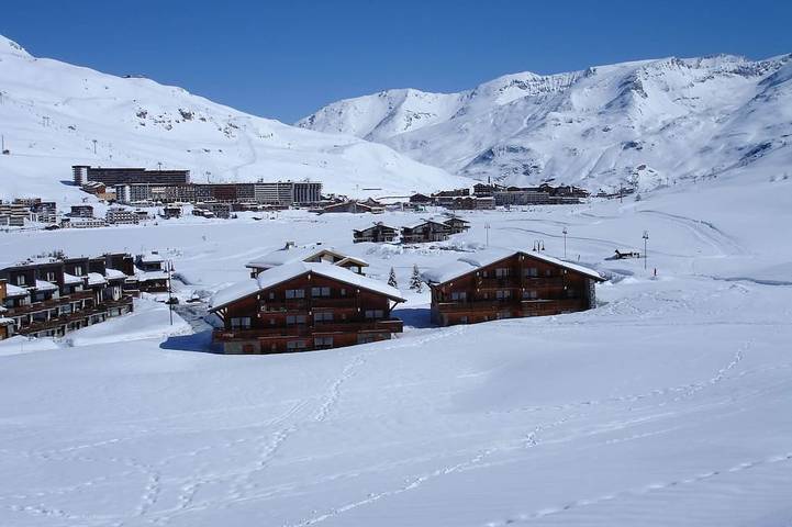 Chalet pour 4 personnes, avec balcon à Tignes - 3